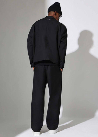 Чорний демісезонний костюм (піджак, штани) брючний SHEIN