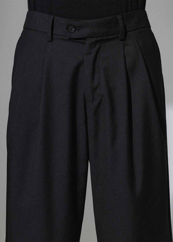 Чорний демісезонний костюм (піджак, штани) брючний SHEIN