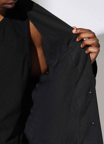 Чорний демісезонний костюм (піджак, штани) брючний SHEIN