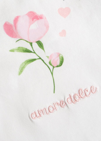 Белая летняя футболка Chicco