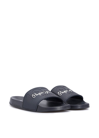 Темно-синие кэжуал, пляжные, домашние шлепанцы Pepe Jeans