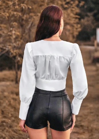 Белая блуза SHEIN