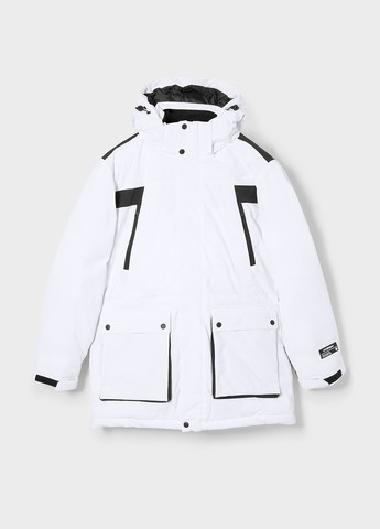 Чорно-біла демісезонна куртка C&A