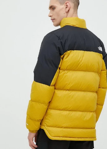 Желтый зимний Пуховик The North Face