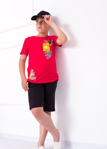 Красный комплект для мальчика (подростковый) Носи своє 6213