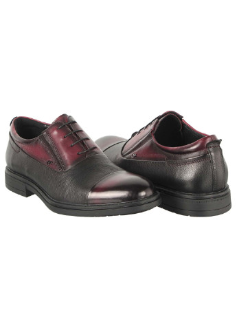 Черные мужские классические туфли 196538 Cosottinni на шнурках