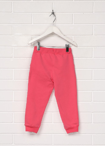 Розовые кэжуал демисезонные зауженные брюки Paty Kids