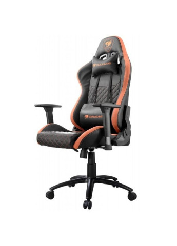 Кресло игровое Armor PRO Black/Orange Cougar (251247382)