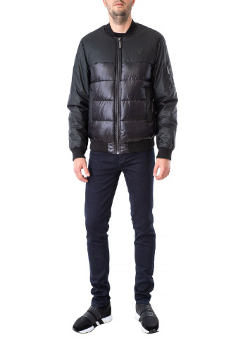 Чорна зимня куртка Trussardi Jeans
