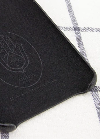 Шкіряний чохол PU Leather Case Logo (A) для Apple iPhone 12 Pro / 12 (6.1 ') Чорний (is_00000041513_4) AHIMSA (229726845)