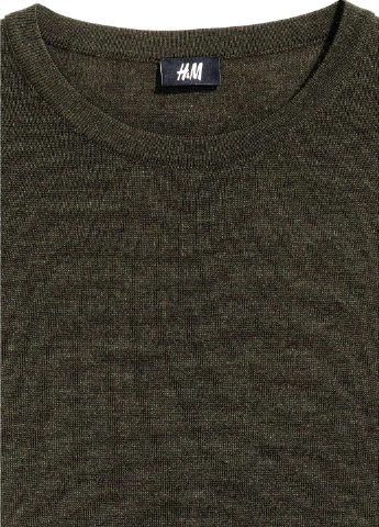 Темно-зелений демісезонний джемпер джемпер H&M