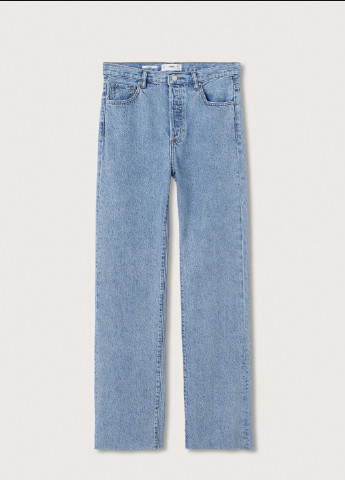 Удлиненные джинсы свободного кроя Weid leg Mango - (256537377)