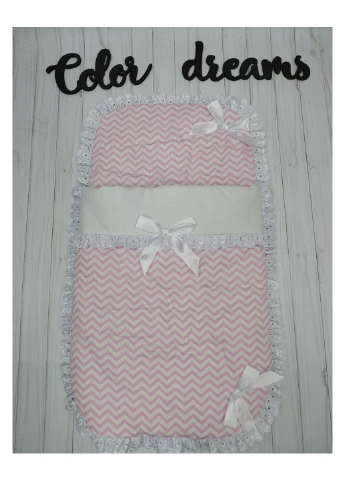 Конверт для немовлят 64/130 70х30 см Рожевий Color Dreams (223730364)