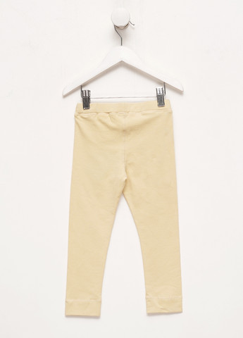 Светло-желтые летние леггинсы H&M