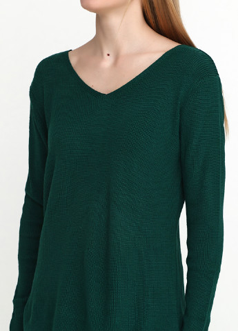 Бутылочный зеленый демисезонный пуловер пуловер Akdeniz