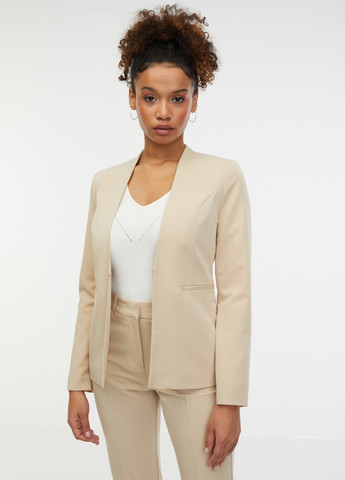 Бежевый женский жакет Orsay однотонный - всесезон