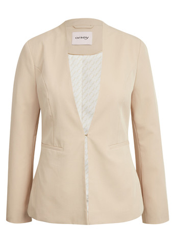 Бежевый женский жакет Orsay однотонный - всесезон
