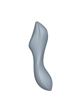 Вакуумний стимулятор із вібрацією Curvy Trinity 3 BlueGrey Satisfyer (254150578)