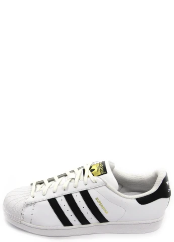 Білі чоловічі кеди superstar c77124 adidas