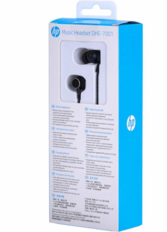 Наушники DHE-7001 Headset Black (DHE-7001) HP (207376989)
