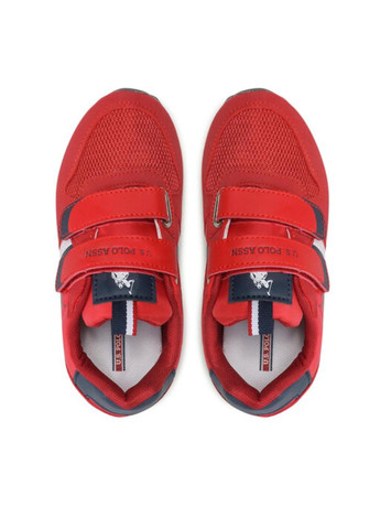 Красные демисезонные кроссовки polo u.s. поло assn. nobil red nobik006-red001 Ralph Lauren U.S. Polo Assn. Nobil Red