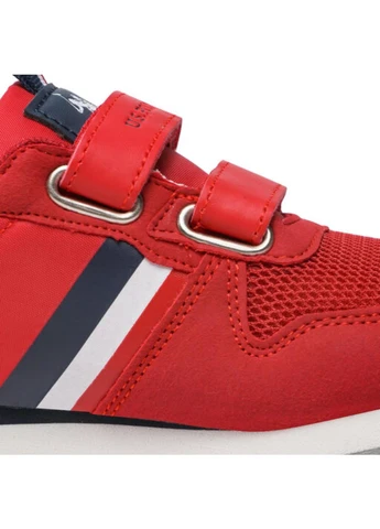 Красные демисезонные кроссовки polo u.s. поло assn. nobil red nobik006-red001 Ralph Lauren U.S. Polo Assn. Nobil Red