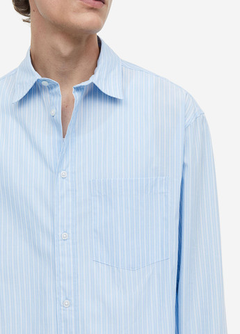 Цветная кэжуал рубашка в полоску H&M