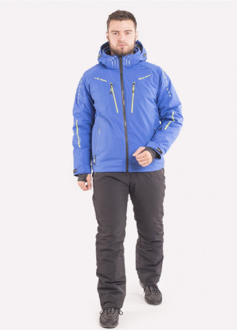 Синяя зимняя куртка лыжная Avecs