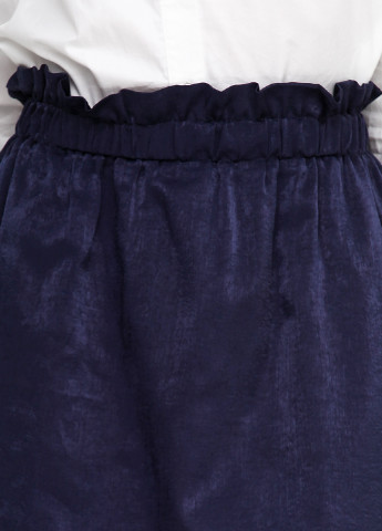 Темно-синяя кэжуал однотонная юбка Minimum мини