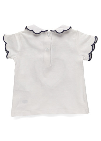 Белая летняя футболка Chicco