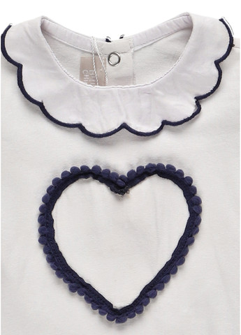 Белая летняя футболка Chicco