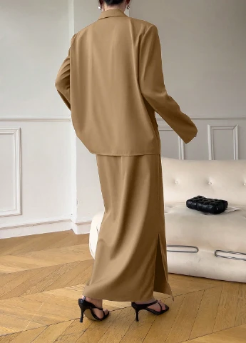 Костюм (жакет, юбка) SHEIN (347077531)