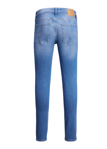 Синие демисезонные зауженные джинсы Jack & Jones