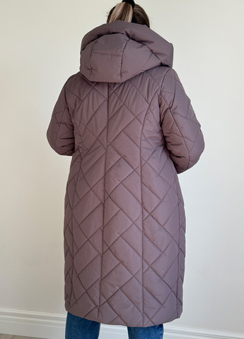 Кавова зимня куртка Eva Classic