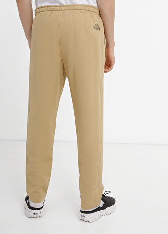 Бежевые спортивные демисезонные зауженные брюки The North Face