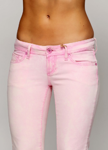 Розовые летние джинсы Colin's