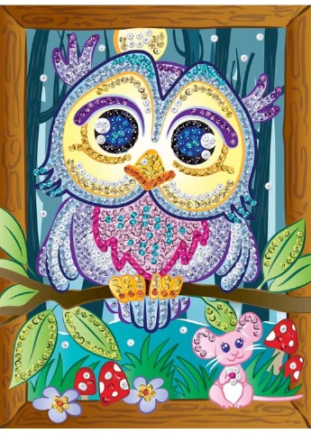 Набір для творчості Smoogles Сова Sequin Art (253273994)