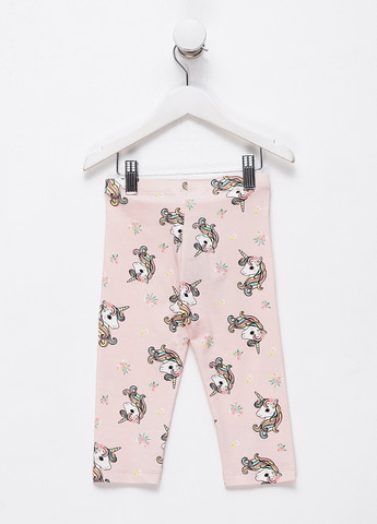 Розовые демисезонные леггинсы C&A