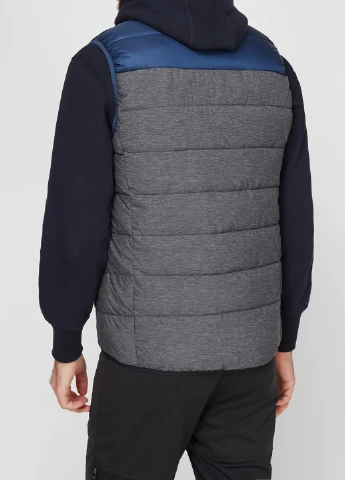 Серый утепленный жилет с логотипом Man Vest CMP (256501871)