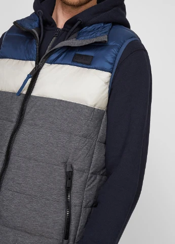 Серый утепленный жилет с логотипом Man Vest CMP (256501871)