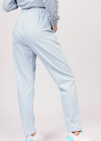 Голубые спортивные демисезонные брюки Yuki