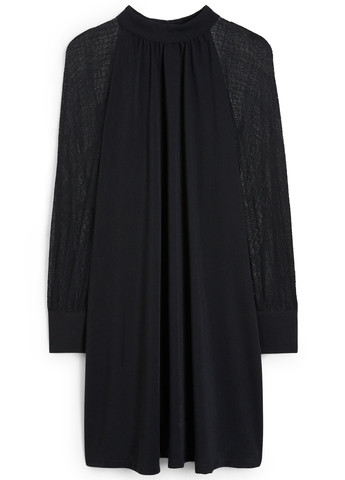 Чорна вечірня сукня а-силует C&A однотонна