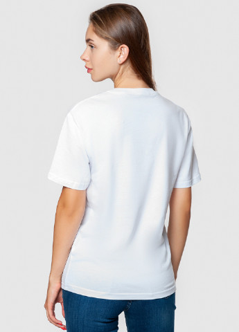 Белая летняя футболка женская Arber T-shirt W Overs WF8