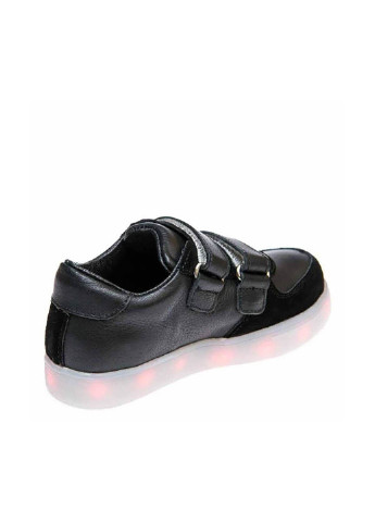 Черные демисезонные кроссовки OCAK 104(01)чёрная кожа/замш (37-40)40