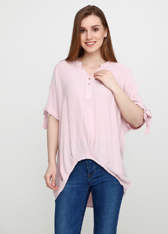 Світло-рожева літня блуза Fashion