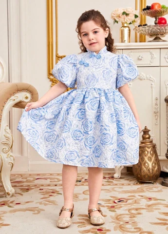 Комбинированное платье SHEIN (327705423)
