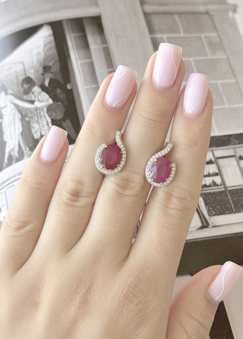 Сережки Silver Flame (301048181)