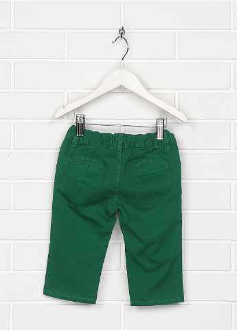 Зеленые демисезонные со средней талией джинсы Heach Junior