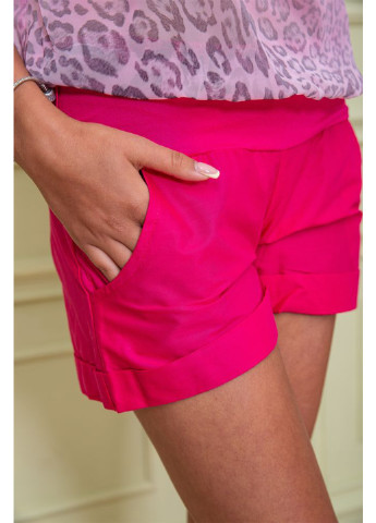 Комбинезон Ager комбинезон-шорты леопардовый розовый кэжуал полиэстер, шифон