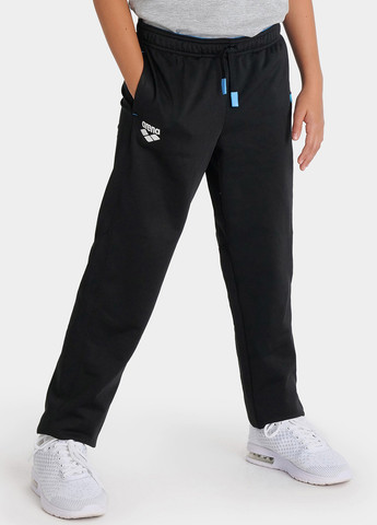 Черные спортивные демисезонные прямые брюки Arena